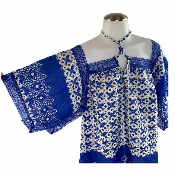 NWT Anthropologie Marrakech Halter Pattern Tunic - Picture 3 of 14